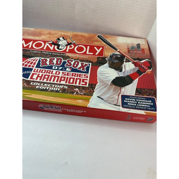 Collectible Monopoly Red Sox Edition 2005 MLB Board Game Y2K collectors edition - Picture 4 of 7